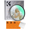 Picture of K&F Concept 77mm White Mist 1/4 Filter, 18 Multi-Layer Coatings Dreamy Soft White Diffusion Filter with Cleaning Cloths for Portrait/Video/Vlog Photography