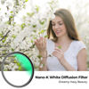 Picture of K&F Concept 77mm White Mist 1/4 Filter, 18 Multi-Layer Coatings Dreamy Soft White Diffusion Filter with Cleaning Cloths for Portrait/Video/Vlog Photography