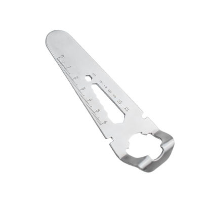 Picture of 35mm 135 Film Cassette Opener, Steel Metal Film Cassette Cartridge Removal Darkroom Tool with External Hexagonal Wrench and Scale (FCT-135)