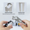 Picture of 35mm Silver Film Cassette Cartridge Opener, Premium Metal, for Darkroom Use, Film Reload Tool