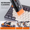 Picture of Keyboard Cleaning Kit All in 1 Keyboard Cleaner,Laptop Computer Screen Cleaning Brush, Cleaning Pen for Airpods, Gaming PC Accessories Electronics Clean Tool,Cleaning Kit for iPhone/iPad/Monitor