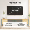 Picture of USX MOUNT Corner TV Wall Mount TV Bracket for 26-60 Inch TVs up to 80 lbs, Single Articulating Arm, Full Motion TV Mount with Swivel and Tilt, Max VESA 400x400mm