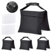 Picture of ifkdnr 4 Packs Sandbags, Heavy Duty Sand Bags with 8 PE Bags, Sand Bags with Buckle Straps for Support Light Stand, C Stand, Light Stand with Caster, More 2/4/6/8/10/12/14 Packs Sandbag to Choose.