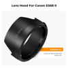 Picture of K&F Concept Lens Hood for Canon EF 50mm f/1.8 STM Lens, Reversible Snap on Camera Lens Shade Replacement of Canon ES-68 II Hood, Compatible with 49mm Filters and Lens Cap