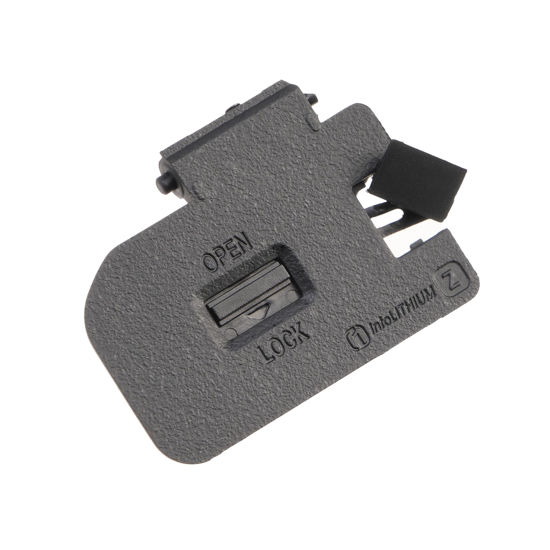 Picture of FocusFoto Battery Door Cover Lid Cap with Outlet Replacement for Sony Alpha A7IV, A7RIV, A7SIII, FX3, FX30, A1, A9II Camera Repair Parts