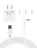 Picture of Power Cord for Ring Stick Up Cam, Plug in Adapter Charger,Compatible with Ring Stick Up Cam 2nd/3rd Gen, Battery Continuous Charging Spotlight Camera Outdoor 26FT Long Cable