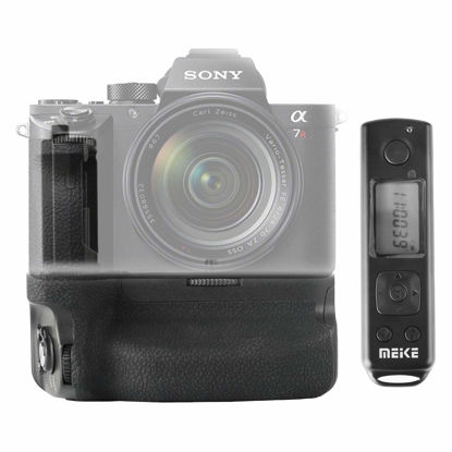Picture of Meike MK-A7R IV Pro Professional Muti-Power Hand Vertical Battery Grip for Sony A7R IV A7IV A9II A7SIII with LCD Screen Display Remote Control