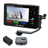 Picture of FEELWORLD F5 Prox 5.5 Inch 1600nit High Bright DSLR Camera Field Monitor with F750 Battery 4400mAh and Bag, Touchscreen Waveform LUT External Install and Power Kit 1920x1080 HDMI in Out Type-c Input