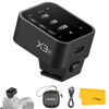Picture of Godox X3F X3-F TTL Wireless Flash Trigger for Fujifilm Camera, 2.4G Wireless Touchscreen Flash Transmitter, Support TTL Auto/Manual/Multi Flash, Built-in Lithium Battery, High-Definit OLED Screen