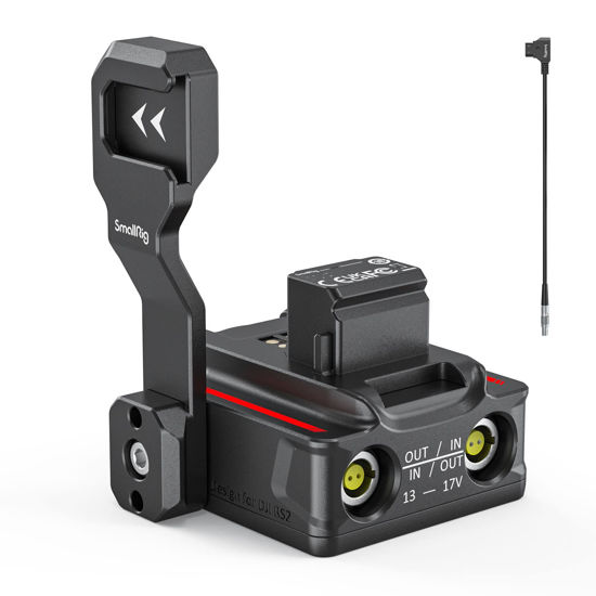 Picture of SMALLRIG Power Supply Base Plate for DJI RS 2 / RS 3 Pro/RS 4 Pro Gimbal, External Power Solution for DJI RS 2 / RS 3 Pro/RS 4 Pro