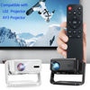 Picture of Molgoc Replacement Remote for Mini Projector,Compatible with Lisowod L02, ONOAYO AY3 Projector.(1Pack)