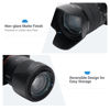 Picture of JJC ALC-SH153 Bayonet Reversible Lens Hood for Sony A6700 A6600 A6500 A6400 A6300 A6100 A6000 Camera with Sony E 18-135mm f/3.5-5.6 OSS Lens, Replaces Sony ALC-SH153 Lens Hood