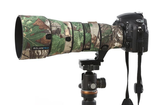 Picture of ROLANPRO Waterproof Lens Camouflage Coat for Nikon AF-S 500mm F5.6E PF ED VR Rain Cover Guns Protective - Durable and Versatile Lens Protection #16