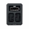 Picture of JJC NP-FW50 Battery Charger USB Dual Slot for Sony ZV-E10 A6000 A6100 A6300 A6400 A6500 A7 A7II A7S A7SII A7R A7RII NEX-7 NEX-6 SLT-A99II DSC-RX10IV DSC-RX10III DSC-RX10II DSC-RX10 Cameras