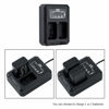 Picture of JJC NP-FW50 Battery Charger USB Dual Slot for Sony ZV-E10 A6000 A6100 A6300 A6400 A6500 A7 A7II A7S A7SII A7R A7RII NEX-7 NEX-6 SLT-A99II DSC-RX10IV DSC-RX10III DSC-RX10II DSC-RX10 Cameras