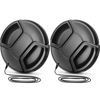 Picture of Altura Photo 55mm Lens Cap - 2 Pack Nikon Lens Cap Cover for D3400, D3500, D5500, D5600 with AF-P DX NIKKOR 18-55mm f/3.5-5.6G VR, Sony FE 28-70mm f/3.5-5.6 OSS, Sigma 56mm F1.4 DC DN and More