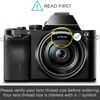 Picture of Altura Photo 55mm Lens Cap - 2 Pack Nikon Lens Cap Cover for D3400, D3500, D5500, D5600 with AF-P DX NIKKOR 18-55mm f/3.5-5.6G VR, Sony FE 28-70mm f/3.5-5.6 OSS, Sigma 56mm F1.4 DC DN and More