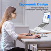 Picture of Gogoonike Laptop Stand for Desk, Adjustable Laptop Riser, Metal Laptop Holder Foldable Computer Stand Portable Laptop Mount, Ventilated Cooling Notebook Stand Compatible with 10-15.6” Laptops
