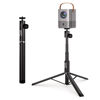 Picture of KraftGeek Portable Projector Stand for Outside, 32" Adjustable Projector Stand Tripod for Home & Outdoor Movie Night, with 1/4" Screw Adapter, 360 ° Rotation Ball Head