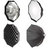 Picture of Godox AD-S7 Multi-Functional 48cm Umbrella Softbox for Godox AD360II AD200 AD200Pro AD200Pro II AD200 Pro II (One Softbox, One Diffusion, One Honeycomb, One Aluminum Disc)