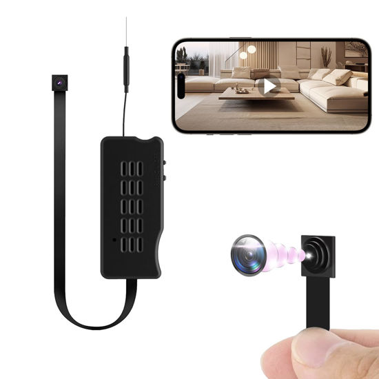 Picture of HiSpyCam Mini Camera DIY Module HD 1080P Camera Small WiFi Security Cameras Tiny Wireless Nanny Cam