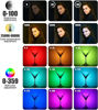 Picture of ULANZI VL120 RGB Light For Video Camera, Portable 3100mAh Battery, 360 Full Color 20 Light Effects, CRI≥95 2500-9000K LED Panel DSLR Photography Lighting Setup for YouTube, TikTok