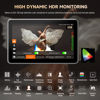 Picture of VILTROX DC-X2 Touchscreen Camera Field Monitor, 2000 Nits 6 inch DSLR On Camera Video Monitor with 4K HDMI Loop in/Out 1920X1080 HD Focus Peaking Assist 3D Lut Full Waveform, Sunshade Hood & Battery