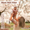 Picture of Walking Way 43MM Black Diffusion Filter 1/2 Pro Mist Filter Dreamy Cinematic Effect Soft Focus Filter with 24 Multi-Layer Coatings for Portrait/Vlog/Video/Photography