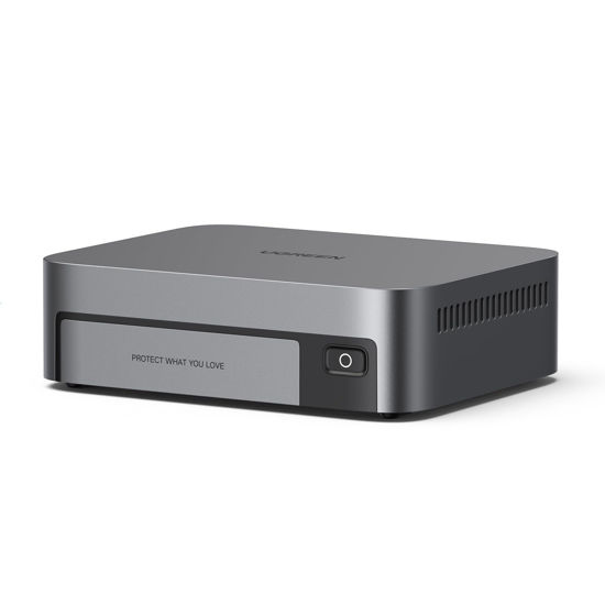 Picture of UGREEN NASync DXP480T Plus 4 Bay All-Flash SSD NAS, Intel i5 1235u 10-Core CPU, 8GB DDR5 RAM, 128G SSD, 10GbE Port, Wi-Fi 6, 4 * M.2 NVMe Slots, 8K HDMI, 2 * TBT4, Network Attached Storage (Diskless)