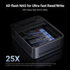 Picture of UGREEN NASync DXP480T Plus 4 Bay All-Flash SSD NAS, Intel i5 1235u 10-Core CPU, 8GB DDR5 RAM, 128G SSD, 10GbE Port, Wi-Fi 6, 4 * M.2 NVMe Slots, 8K HDMI, 2 * TBT4, Network Attached Storage (Diskless)