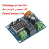 Picture of ANMBEST Digital Low Voltage Protector 12V-36V Disconnect Switch Cut Off Over Discharge Protection Module for Lead Acid Lithium Battery Charger Solar Panel Lighting System Camper
