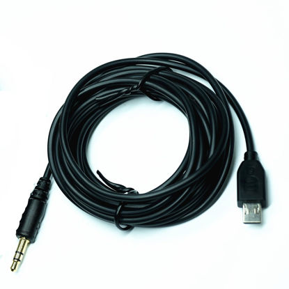 Picture of 300cm Extension Cable vpr1 3.5mm-Multi Shutter Release Cable for Sony Cameras to Connect The Shutter Remote Control Wireless/Also Available for PocketWizard Plus III II MultiMAX (3.5-S2 118in/3m)