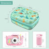 Picture of Fintie Kids Camera Case Compatible with Goopow/Seckton/Dylanto/Mgaolo/Masterbee/CIMELR/Desuccus Kids Camera Toys, Children Digital Video Camera Carrying Bag, Birthday Festival Gift, Dinosaur