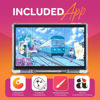 Picture of X11 Drawing Tablet • PicassoTab • No Computer Needed • 11" Screen • Drawing Apps & Tutorials • Stylus Pen • Portable • Standalone • Best Gift for Beginner Digital Graphic Artist • PX11