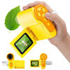 Picture of Barchrons Microscope for Kids, 1000X Handheld Kids Microscope with 6 Adjustable LED Lights, Valentines Day Gifts for Kids School Ages 8-13, 32G SD Card Included-Yellow
