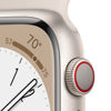 Picture of Apple Watch Series 8 [GPS + Cellular 45mm] Starlight Aluminum Case with Starlight Sport Band S/M (Renewed)