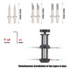 Picture of Hersmay Multi-Function Lens Repair Tool Camera Lens Vise Tool Kit Lens Filter Spanner Wrench Open Tool