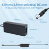 Picture of DC 12V 5A Power Supply Adapter, AC 100-240V to DC 12V Transformer, for CCTV Security Surveillance Cameras, Router, LED Strip Light, with DC Connector Terminal, UL-Listed, by CENTROPOWER