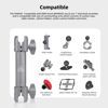 Picture of FANAUE Double Socket Arm Medium Arm Compatible,Full Length 5.9" with B Size 1" Ball Components for RAM Mounts (DA-150PRO)