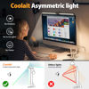 Picture of Coolait Computer Monitor Light,Screen Monitor Light Bar with Backlight for Eye Caring, E-Reading LED Task Lamp with Color/Dimming Adjustment,Touch Control,No Screen Glare Space Saving Home Office Lamp