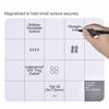 Picture of Magnetic Mat, Magnetic Project Mat, Unamela Large Size Mat with Dry Erase Pen - Preventing Losing Screws When Repairing Cell Phone, Laptop or Other Electronics