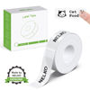 Picture of Nelko Genuine P21 Label Maker Tape, Adapted Label Print Paper, 14x40mm (0.55"x1.57"), Standard Laminated Office Labeling Tape Replacement, Multipurpose of Home, Office, 180 Labels/Roll, Transparent