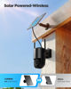 Picture of YUPBOE Security Cameras Wireless Outdoor Solar: Cameras for Home Security Battery WiFi Cameras Outdoor Surveillance Camera PTZ 360° CCTV Camera System with Floodlight Color Night Vision