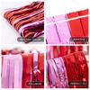Picture of LOLStar 3 Pack Valentines Foil Fringe Curtains Valentine's Day Party Decorations 3.3X6.6 ft Red Pink Tinsel Metallic Photo Booth Props Backdrop Streamers for Valentine's Day Decor Birthday Wedding