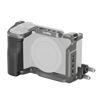 Picture of SMALLRIG ZV-E10 II HawkLock Quick Release Cage Kit for Sony ZV-E10 II with Cable Clamp for HDMI, Built-in Ergonomically Designed Silicone Handle, Quick-Release Plate for Arca, QD Socket