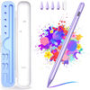 Picture of Stylus Pen for iPad 9th&10th Generation, 10Mins Fast Charge for Apple Pencil/iPad Pen, Compatible with iPad 10th/9th/8th/7th/6th Generation/Pro 11/12.9 inch/Air 5/4/3Gen/Mini 6/5, Purple