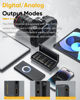 Picture of 7RYMS iRay DW40 Four-channel Wireless Lavalier Microphone, Charging Case, Noise Cancellation, 656ft Range, 12.5H Working, Lav Mic for Camera, iPhone, Android Phone, Vlogging, Streaming, Interview, etc