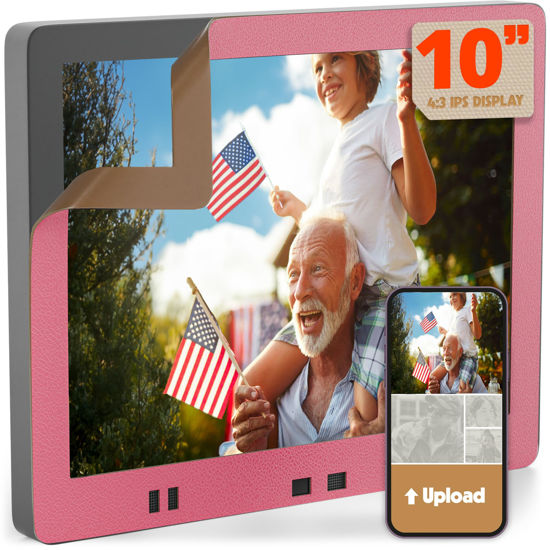 Picture of Pix-Star Digital Photo Frame Skins (Pink, 10 Inch)
