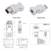 Picture of xiwai FireWire IEEE 1394 6Pin CN3 Plug SM-6P I/O Connector, 55100-0670 Male JZSP-CMP9-1-E 6-Pin Encoder Plug Compatible with Yaskawa Panasonic Servo 54280-0609