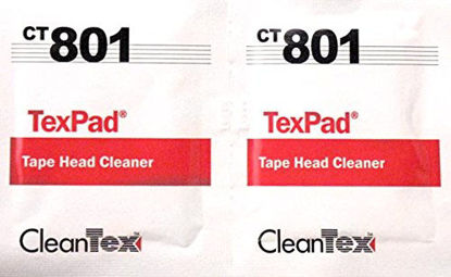 Picture of CleanTex Texpad Tape Head Cleaner Pads, Carton of 250 Pads (CT801Z)